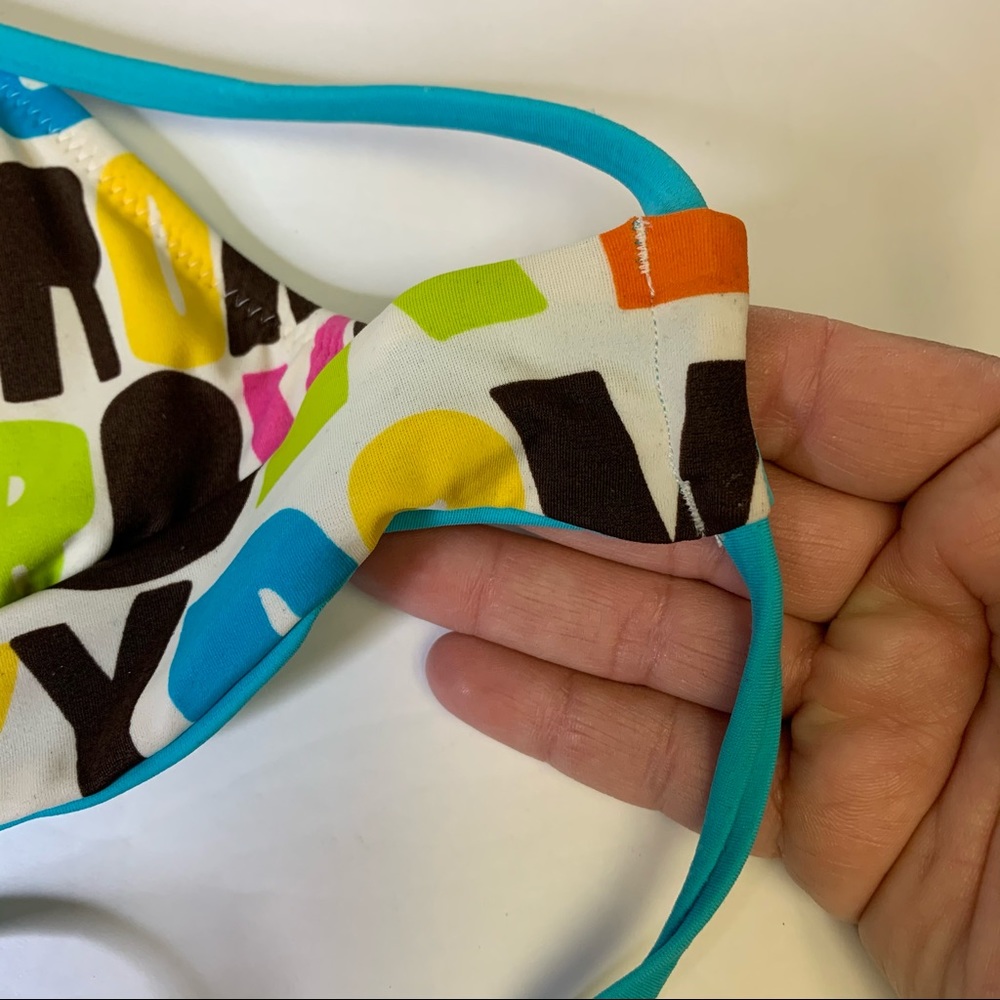 Roxy Logo Reversible Bikini Top - Picture 9 of 9
